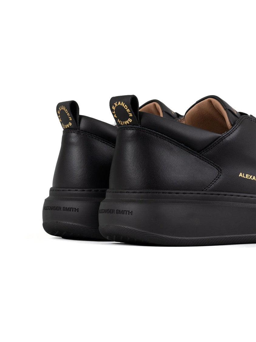 Alexander Smith Black Trainers With Cushioned Sole
