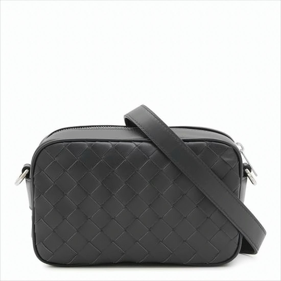 Bottega Veneta Rectangular Woven Leather Crossbody Bag