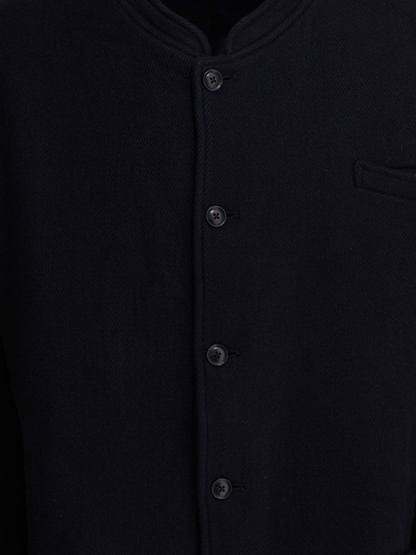 Needles Boxy Fit Kersey Bomber Jacket With Minimalist Design