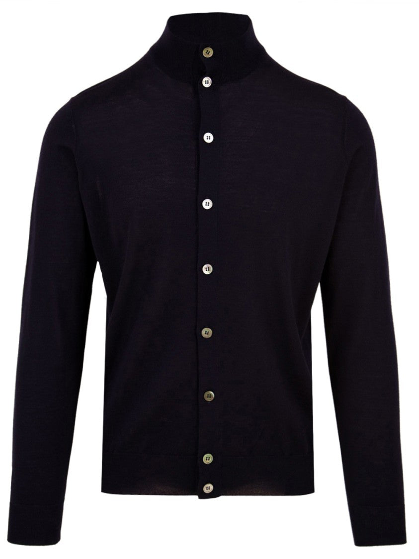 Filippo De Laurentiis Cardigan In Pure Italian Wool