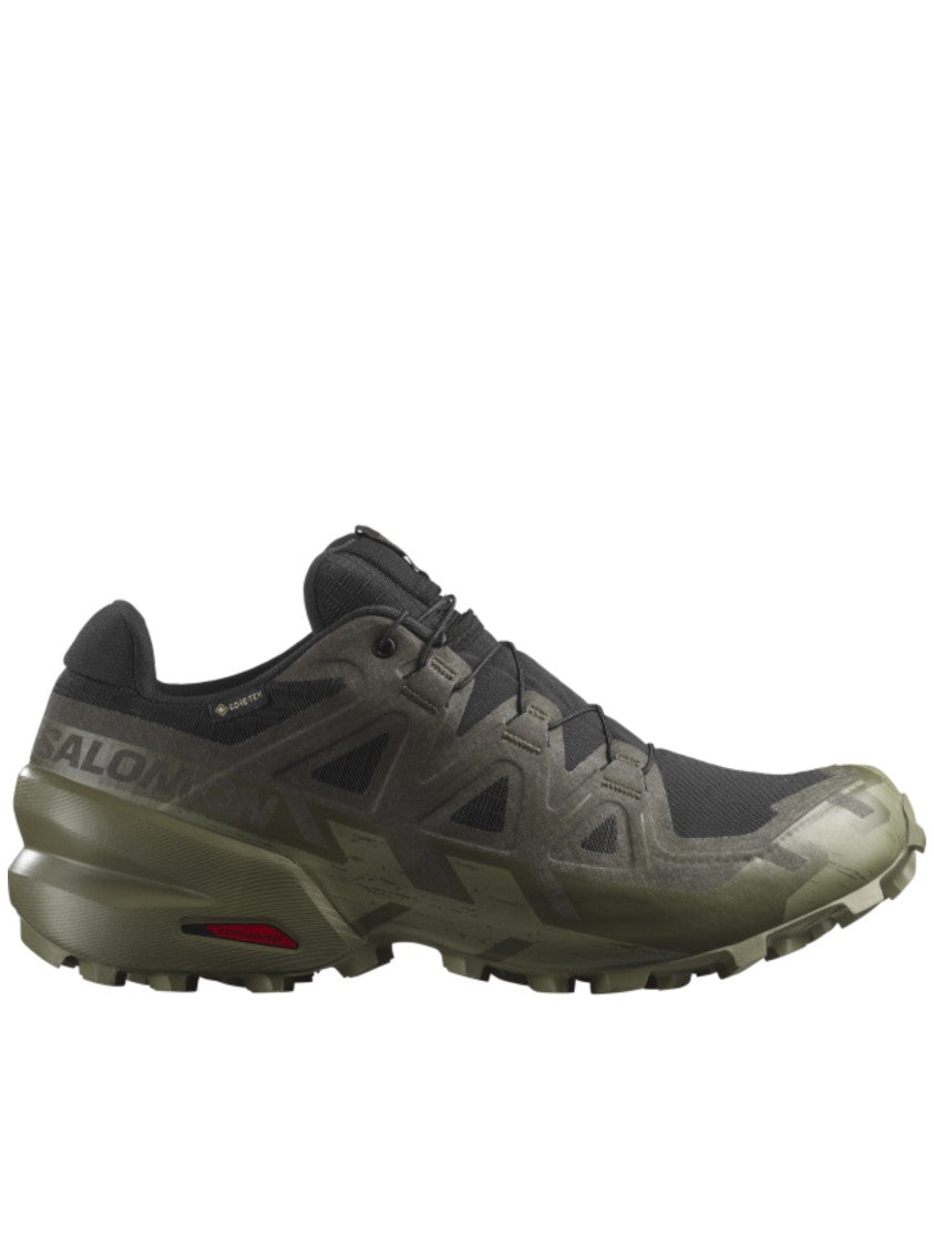 Salomon Rugged Outdoor Sneakers With Aggressive Tread Design