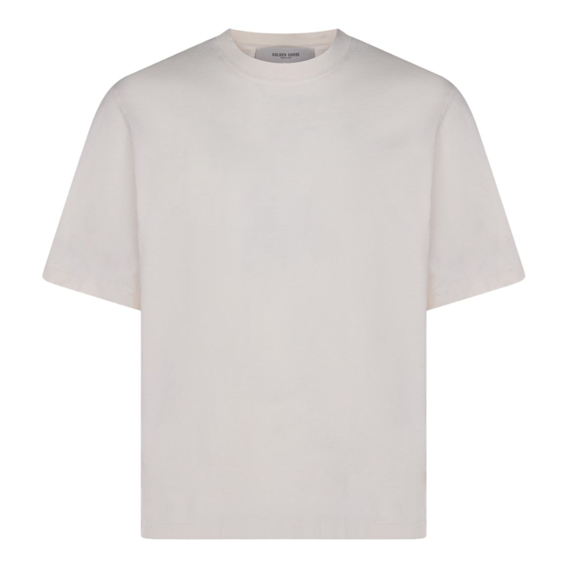 Golden Goose Relaxed-Fit Crew Neck T-Shirt With Embossed Detail