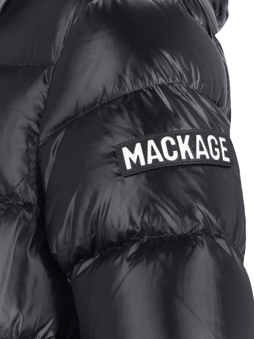 Mackage Tailored Black Jacket With Minimalist Design