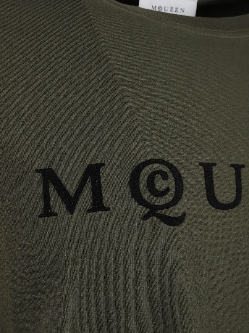 Alexander Mcqueen Relaxed Fit Cotton T-Shirt