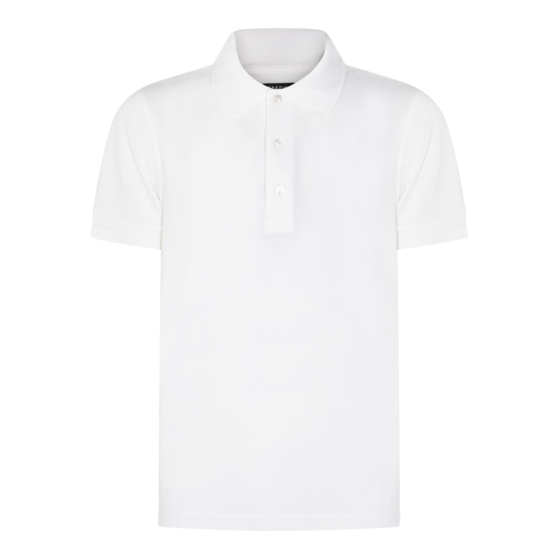 Tom Ford Classic Cotton Polo With Buttoned Placket
