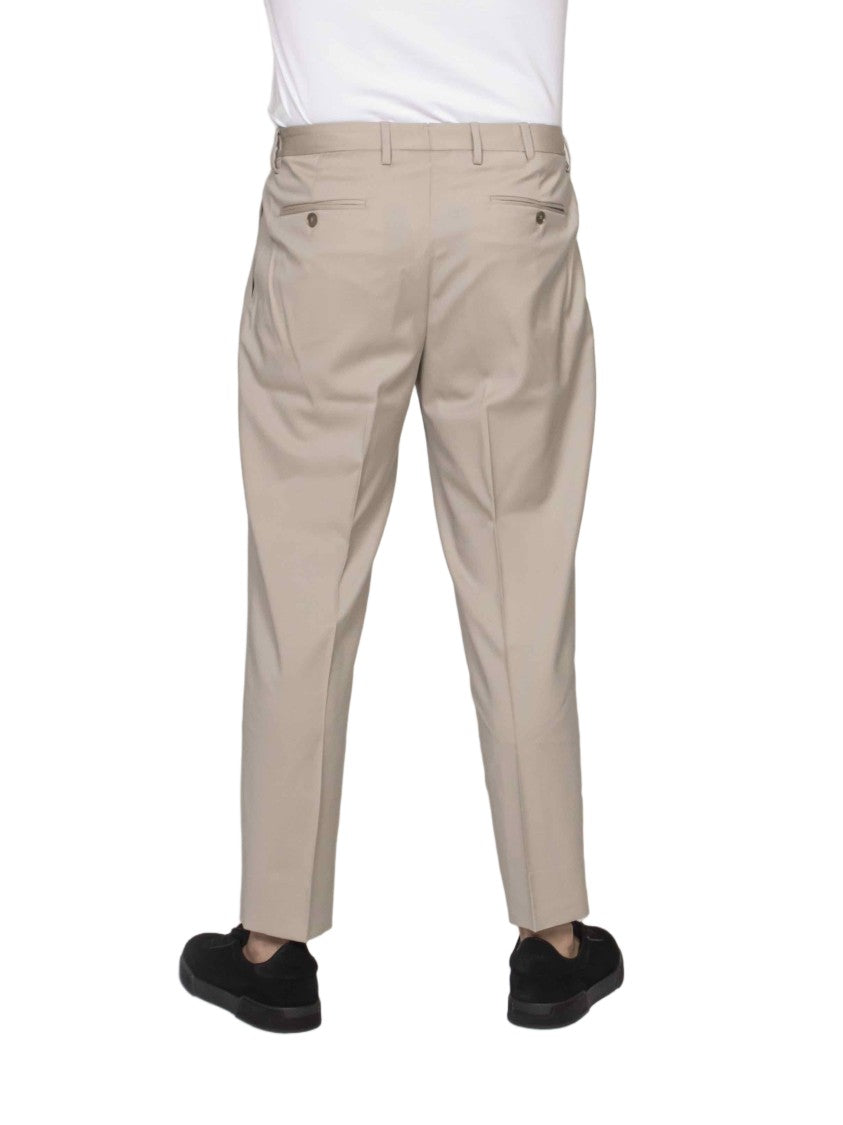Briglia Portobellos Pleated Front Relaxed Straight-Leg Pants