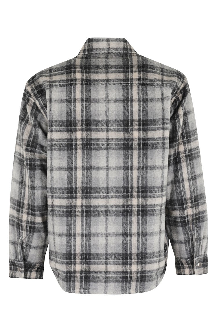 Dunst Quilted Check Flannel Jacket