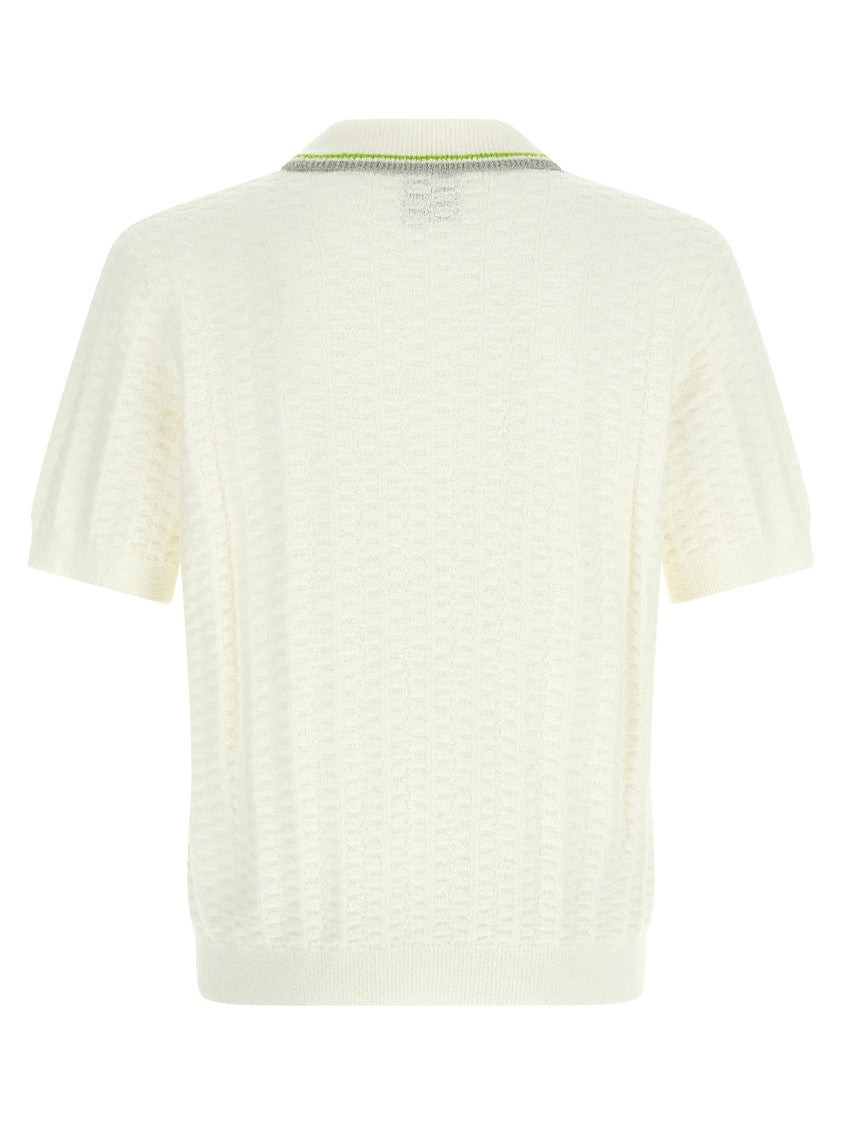 Casablanca 'Tennisbouclé' Polo Shirt