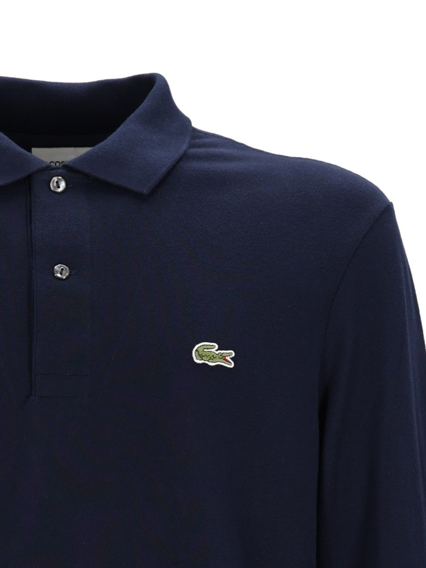 Lacoste Navy Blue Long Sleeve Polo Shirt