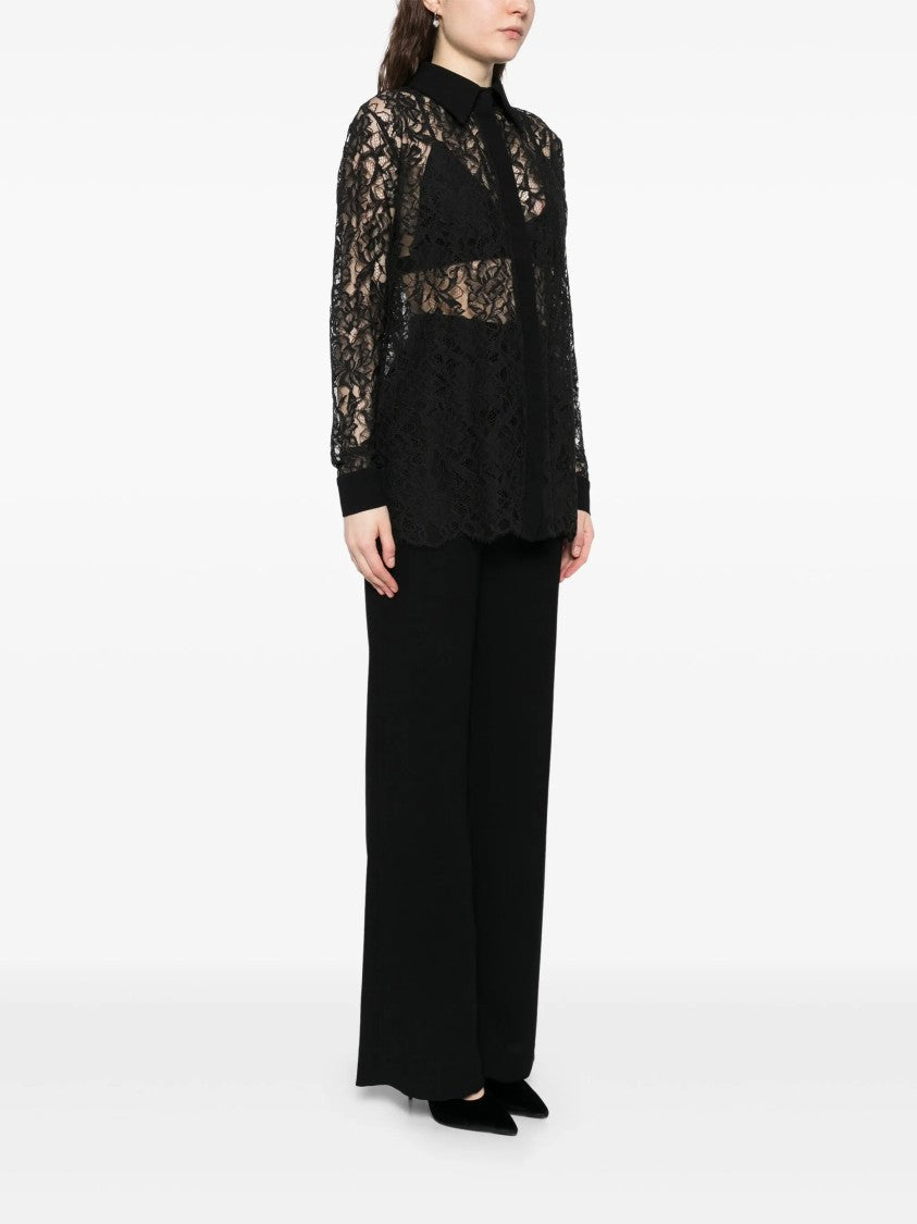 Saiid Kobeisy Lace Chemise With Pants