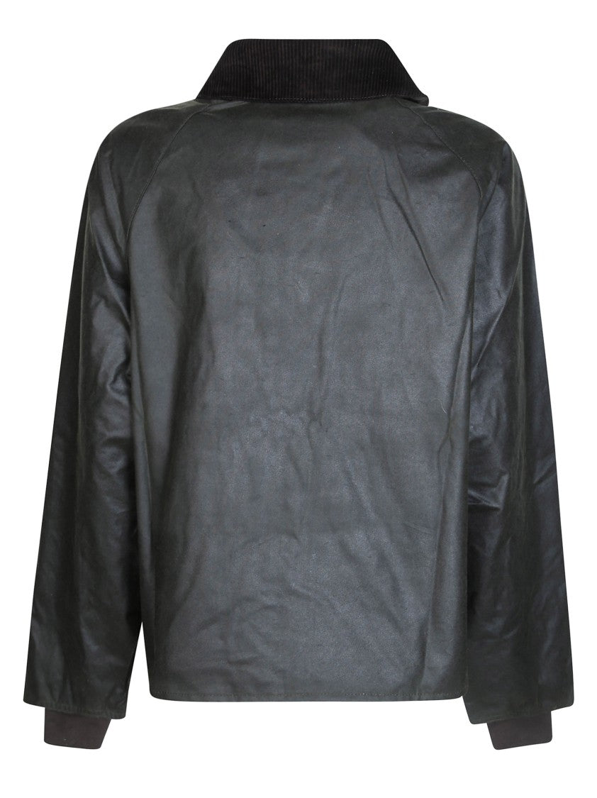 Barbour Arlene Wax Jkt Cropped Boxy Waxed Jacket