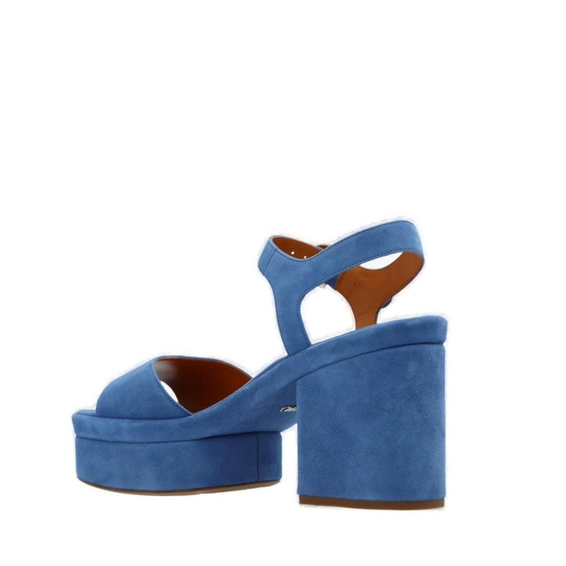 Chloé Platform Sandals With Adjustable Ankle Strap