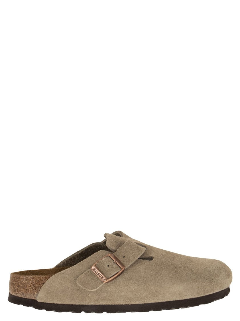 Birkenstock Boston - Suede Sabot