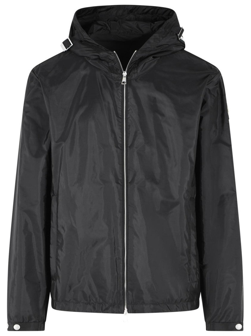 Moncler 'Remoray' Black Polyamide Hooded Windbreaker