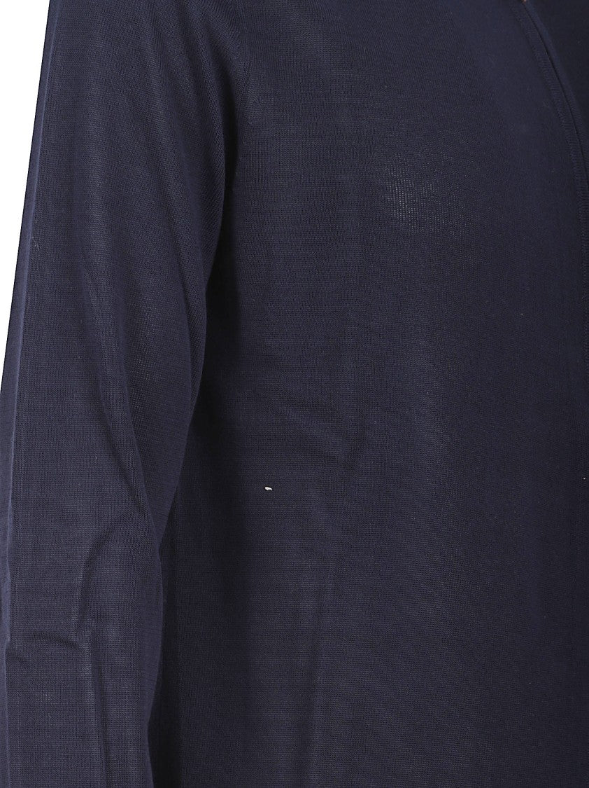 Ballantyne Full Zip Sweater With High Collar