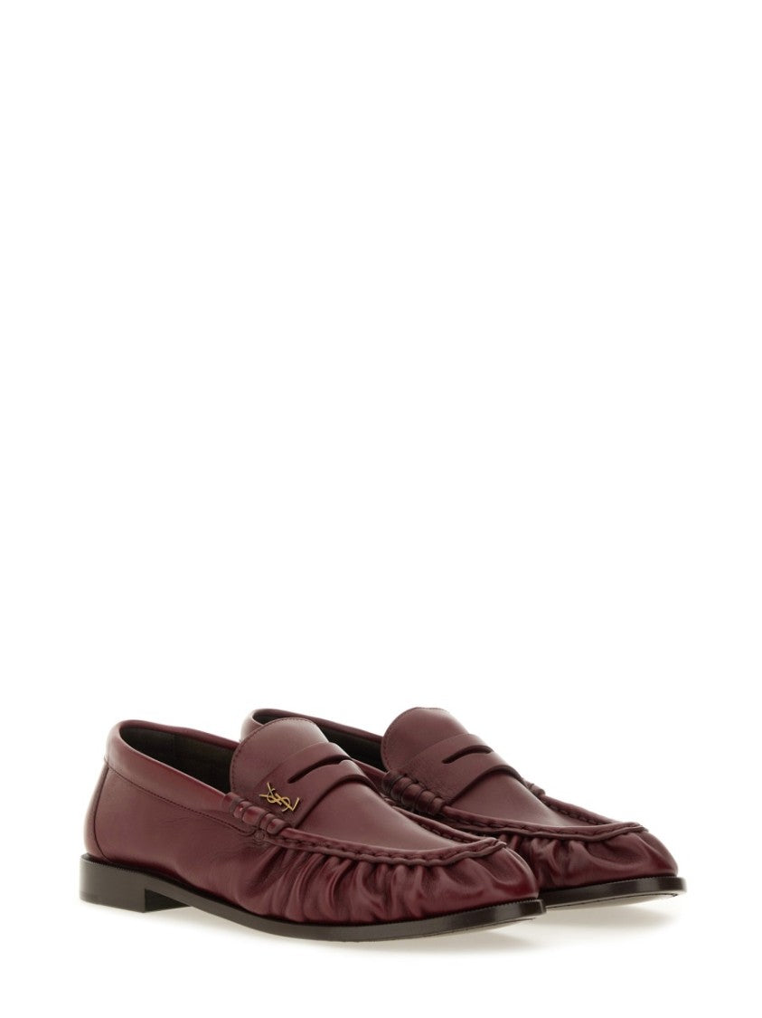 Saint Laurent Moccasin "Le Loafer" In Smooth Calf Leather