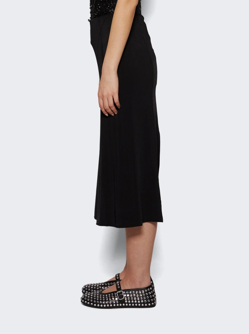 Rabanne Jupe Midi Lenght Skirt Black