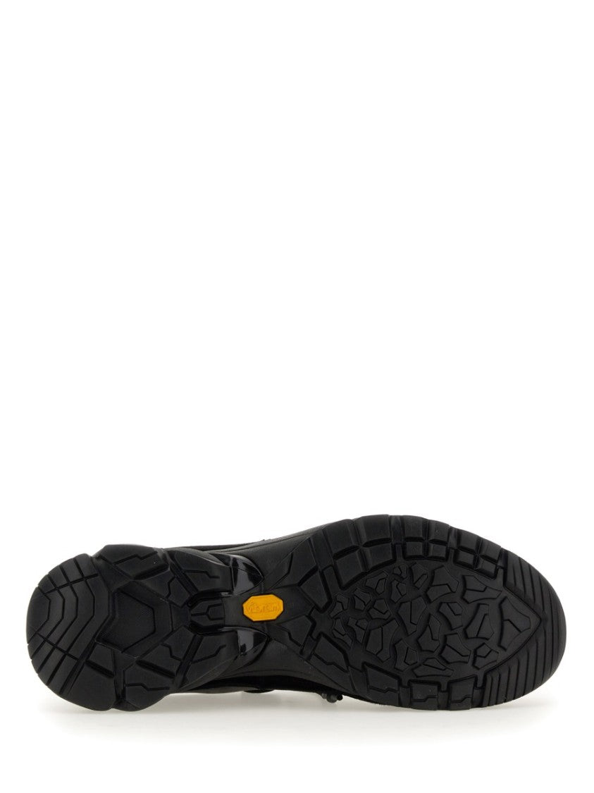Our Legacy Black Klove Low-Profile Leather Sneakers
