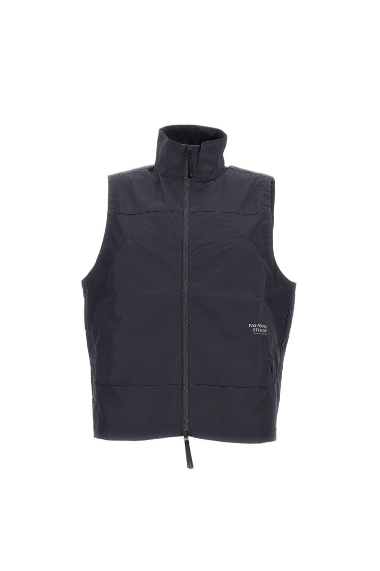 Pas Normal Studios Gray Off-Race Utility Water-Repellent Vest