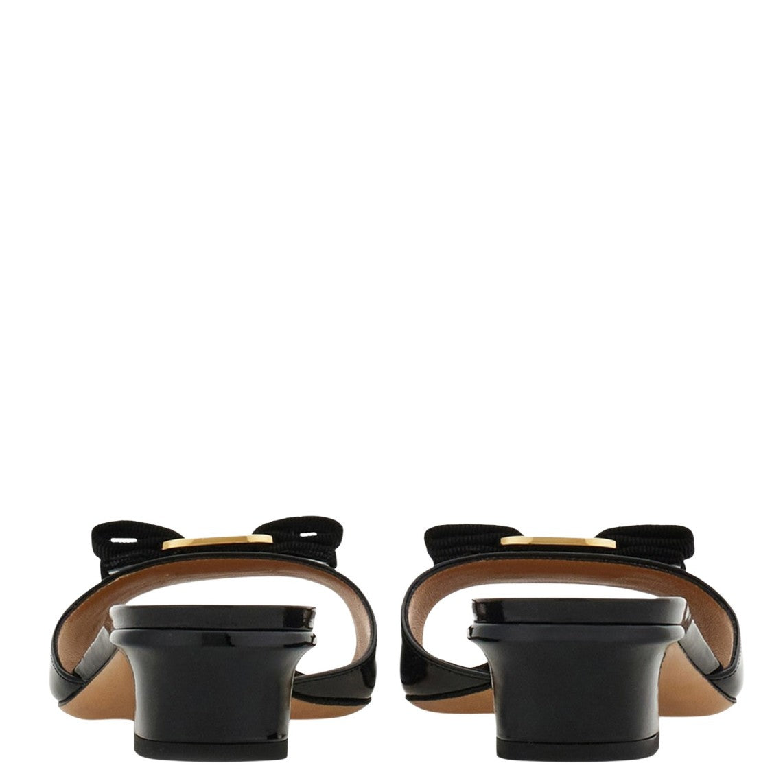 Salvatore Ferragamo Slip-On Leather Sandals