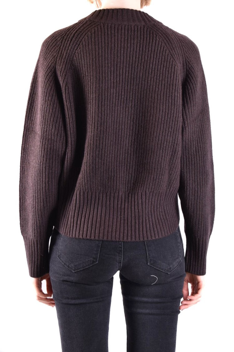 Michael Kors Wool-Cashmere Blend Sweater With Chic Cropped Design And Signature Detail