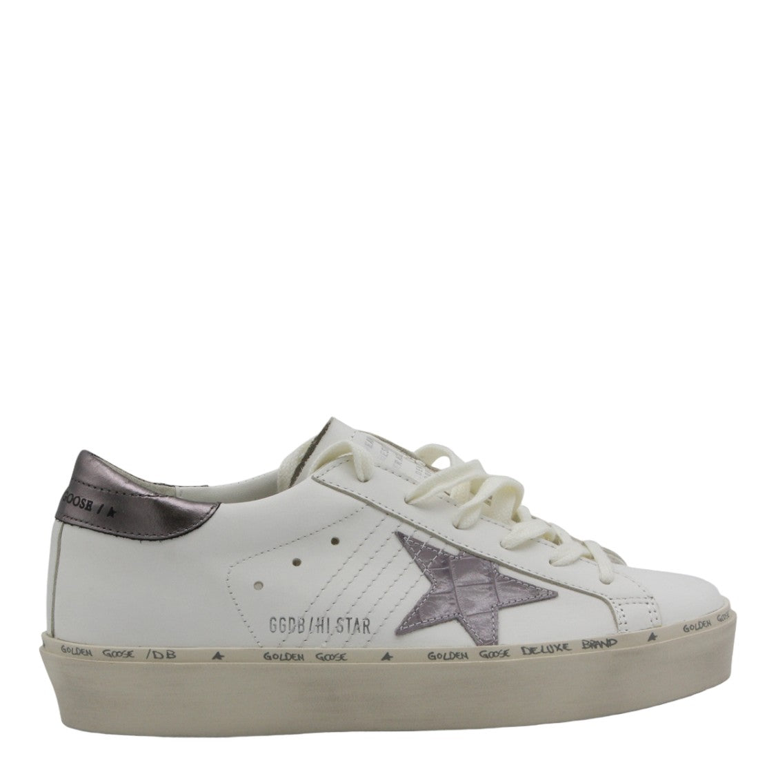 Golden Goose Low-Top Sneakers With Textured Star Patch