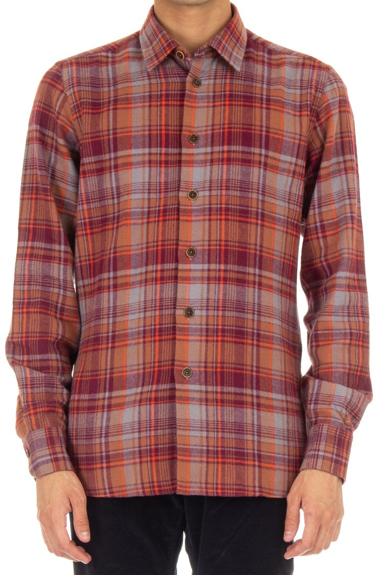 Borriello Check Flannel Overshirt