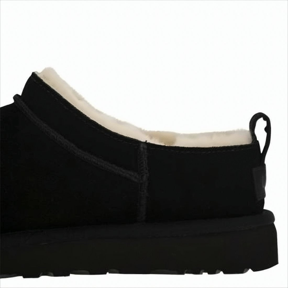 Ugg Suede Slip-On Mules With Plush Wool Lining