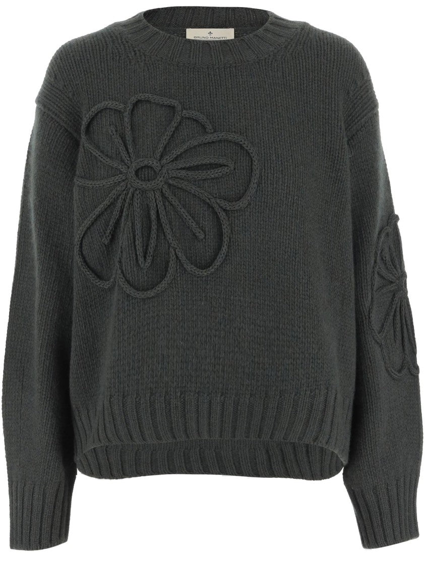 Bruno Manetti Wool Blend Sweater