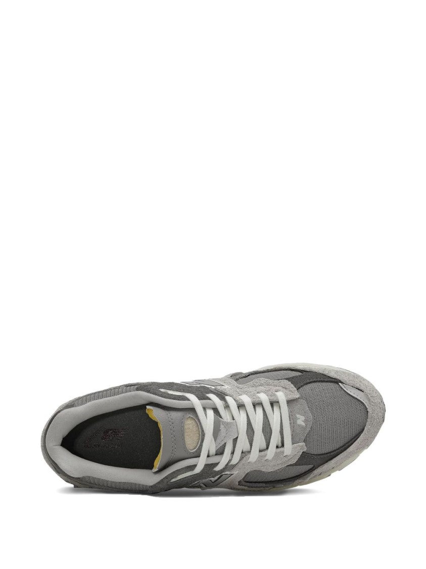 New Balance Layered Grey Sneakers With Textured Design