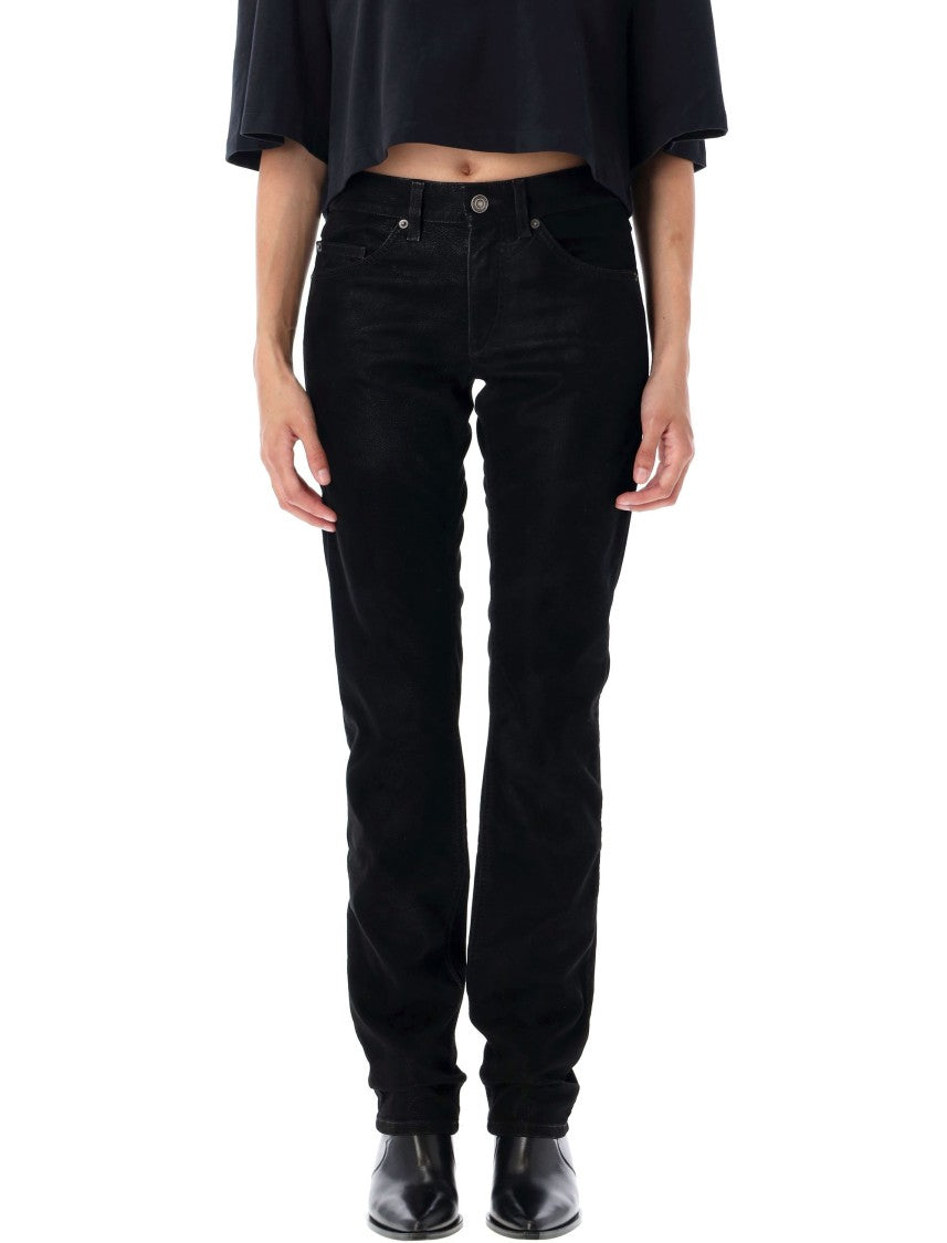 Isabel Marant Étoile Kelsie Eco Leather Five Pocket Pants
