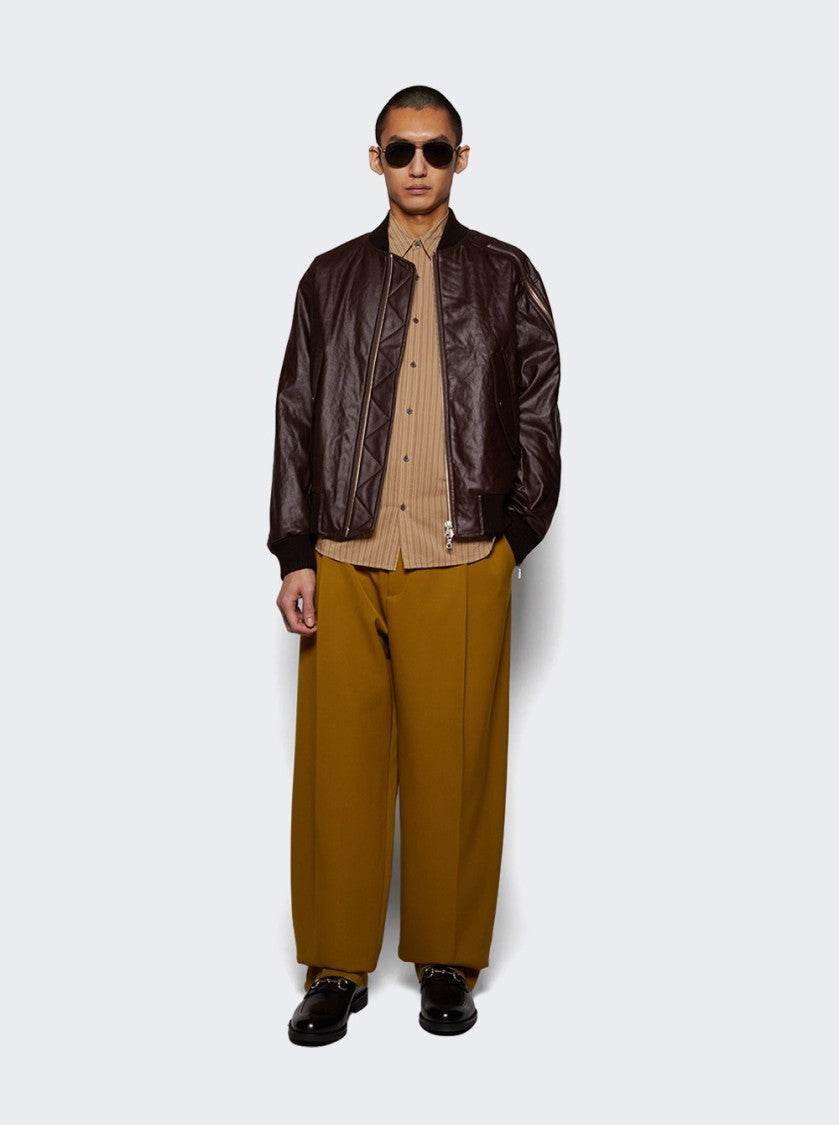 Dries Van Noten Bomber Jacket - Rust