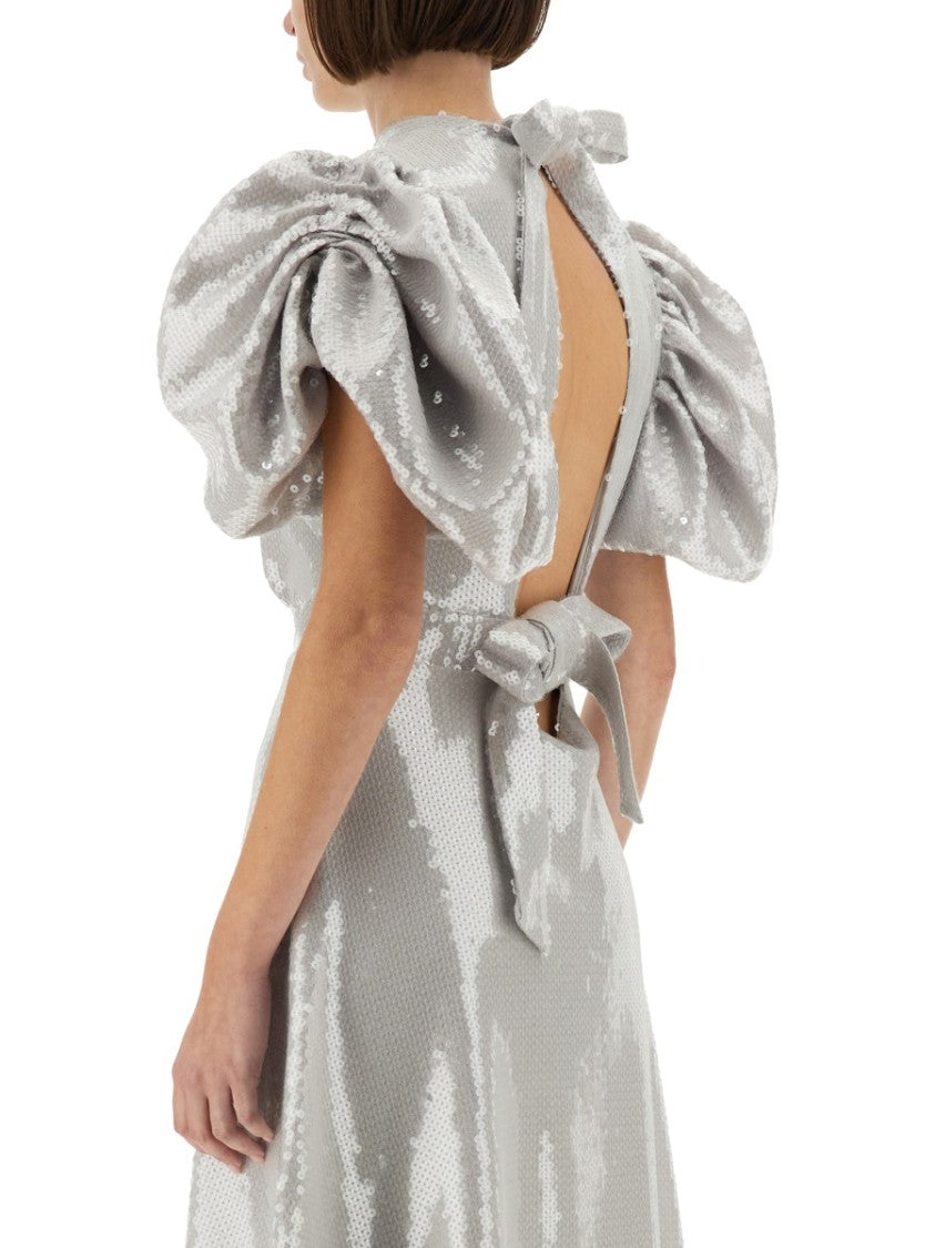 Rotate Birger Christensen Sequined Midi Dress