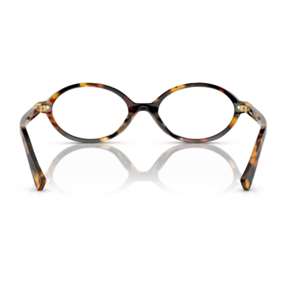 Miu Miu Havana 01Xv Miu Regard Oval Acetate Sunglasses