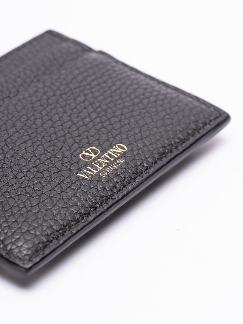 Valentino Garavani `Rockstud` Card Holder