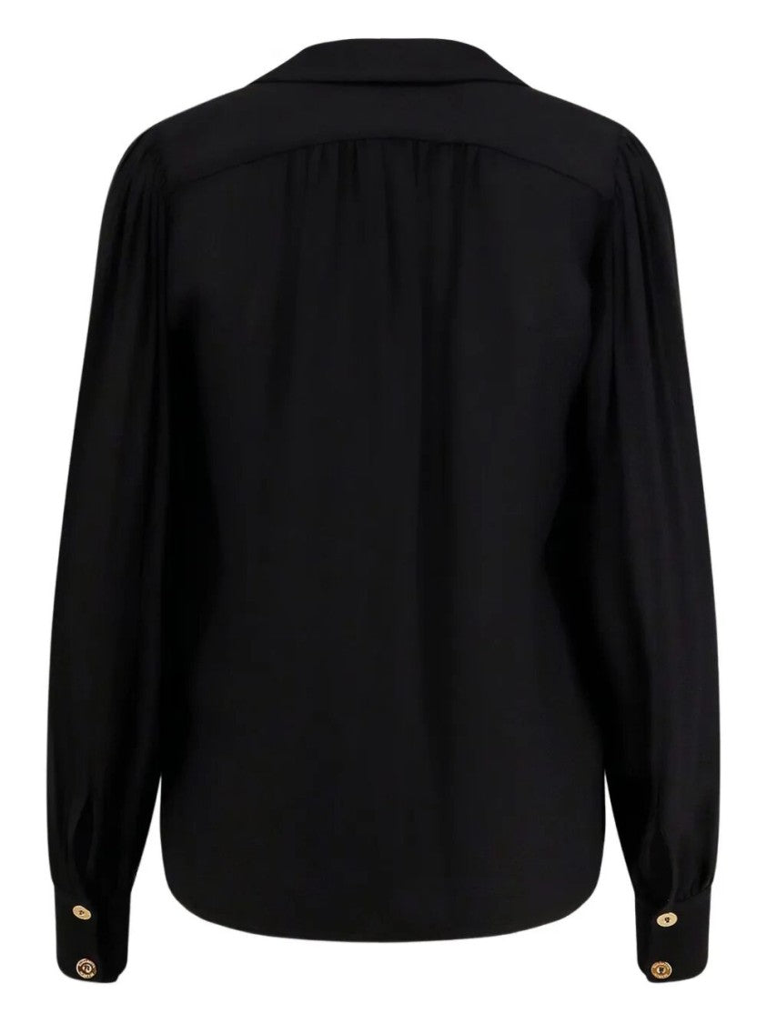 Elisabetta Franchi Black Viscose Shirt