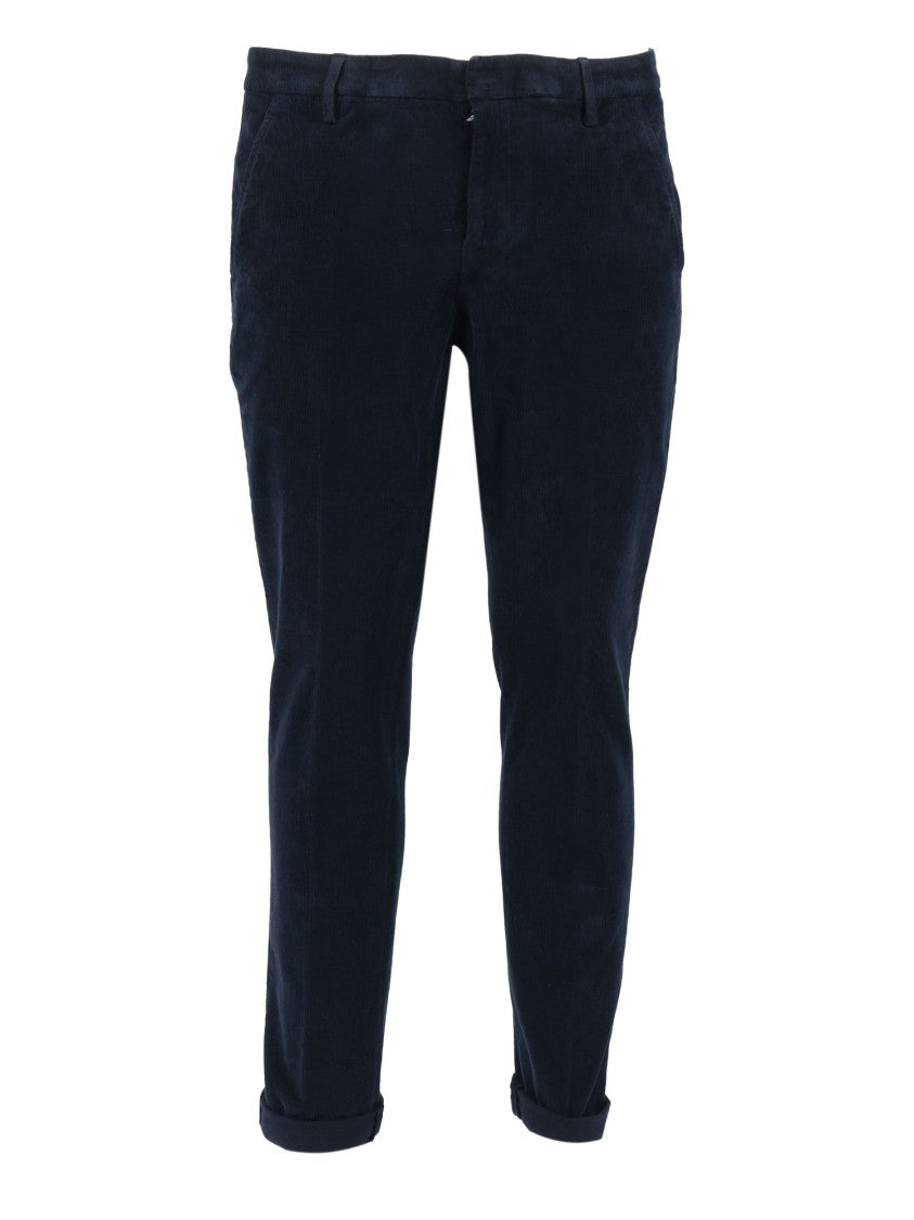 Dondup Black Gaubert Corduroy Tailored Pants