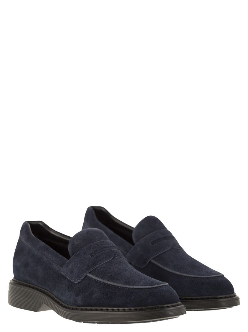 Hogan H576 - Suede Loafer