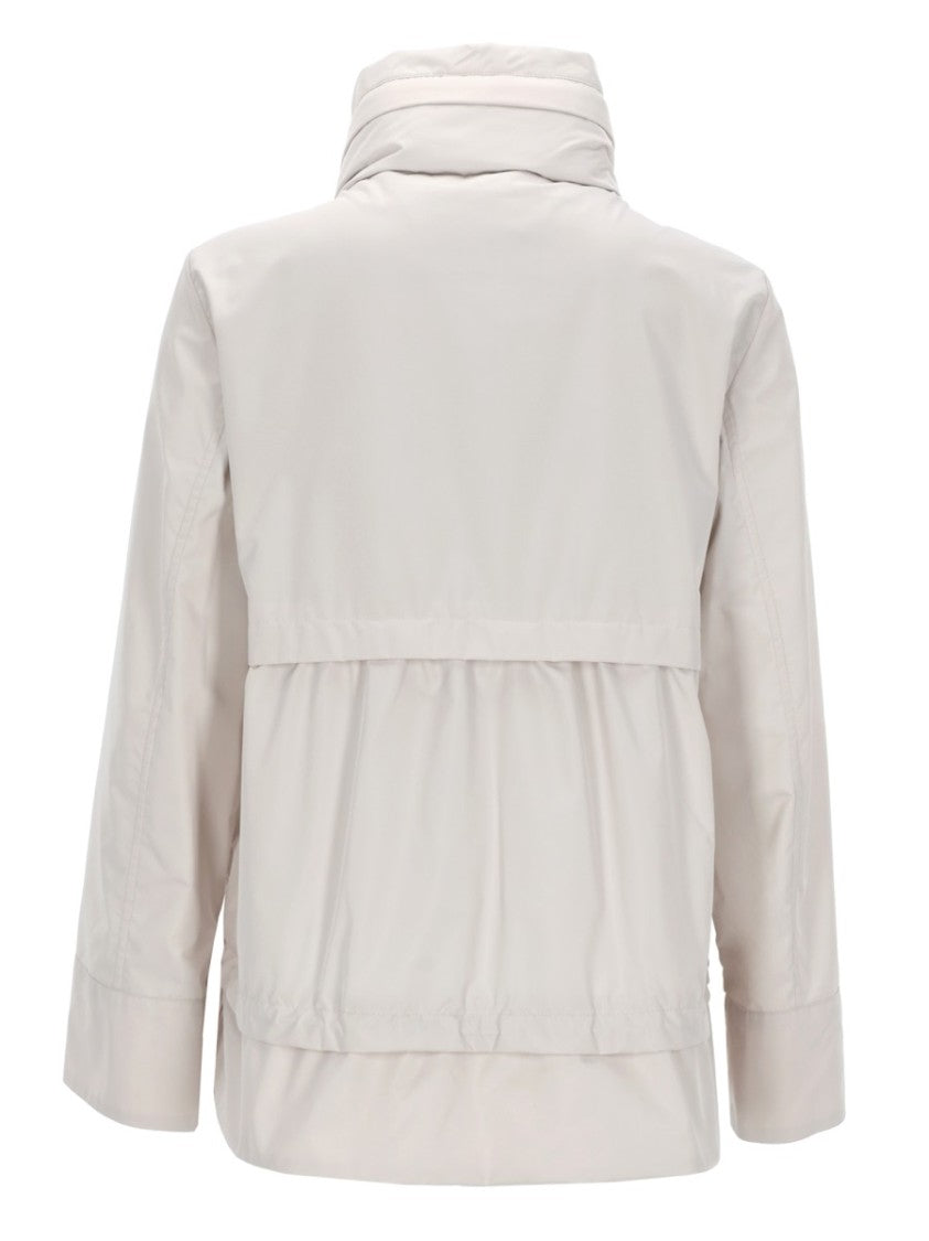 Moorer Sinia-Wk Boxy Cropped Layered Jacket
