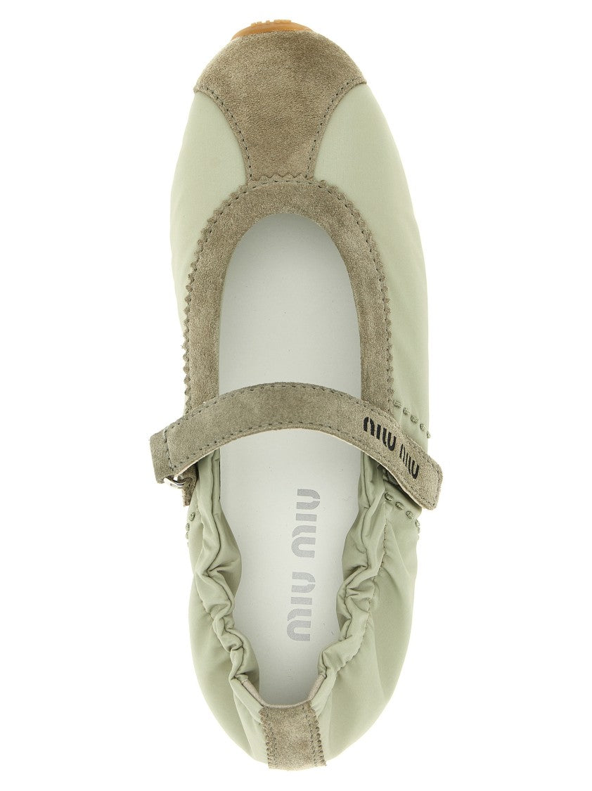 Miu Miu 'Plume' Ballet Flats