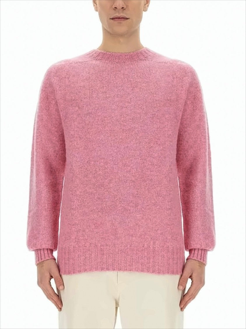 Howlin Relaxed Fit Knit Sweater With Ribbed Details