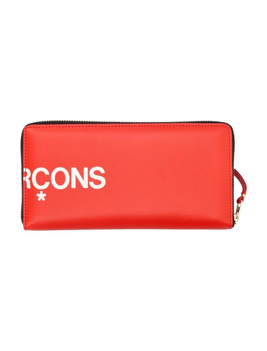 Comme Des Garçons Zip Around Huge Logo