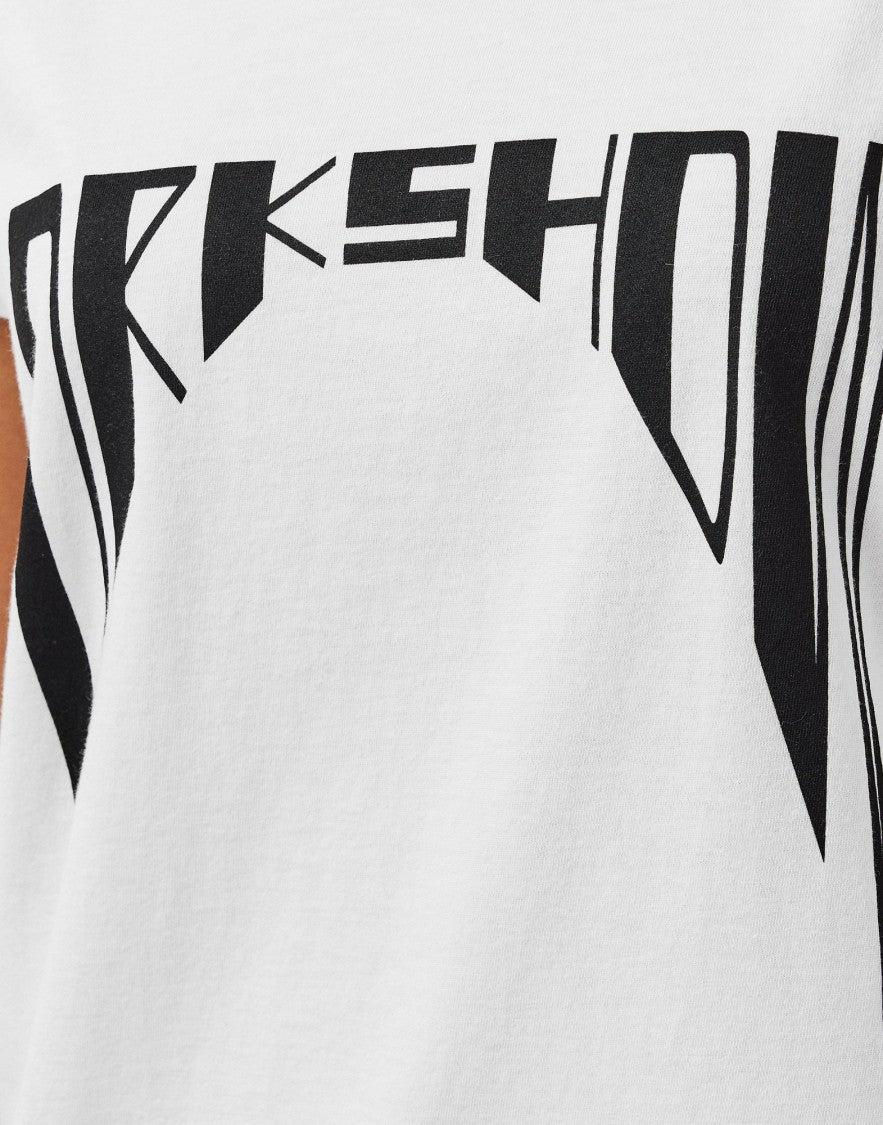 Drkshdw By Rick Owens Drkshdw Small Level Logo T-Shirt