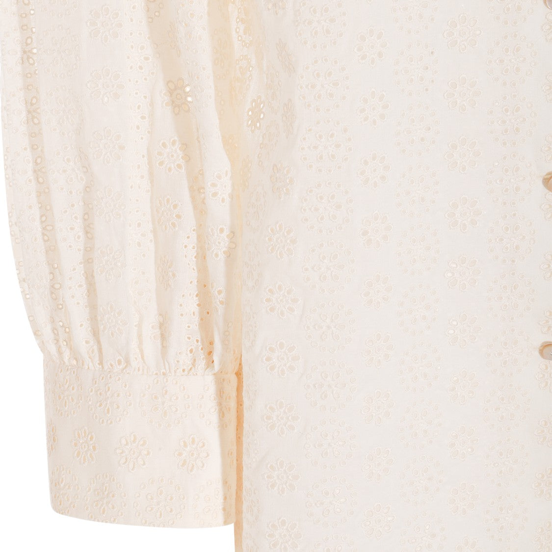 Valentino Ivory Cotton Shirt