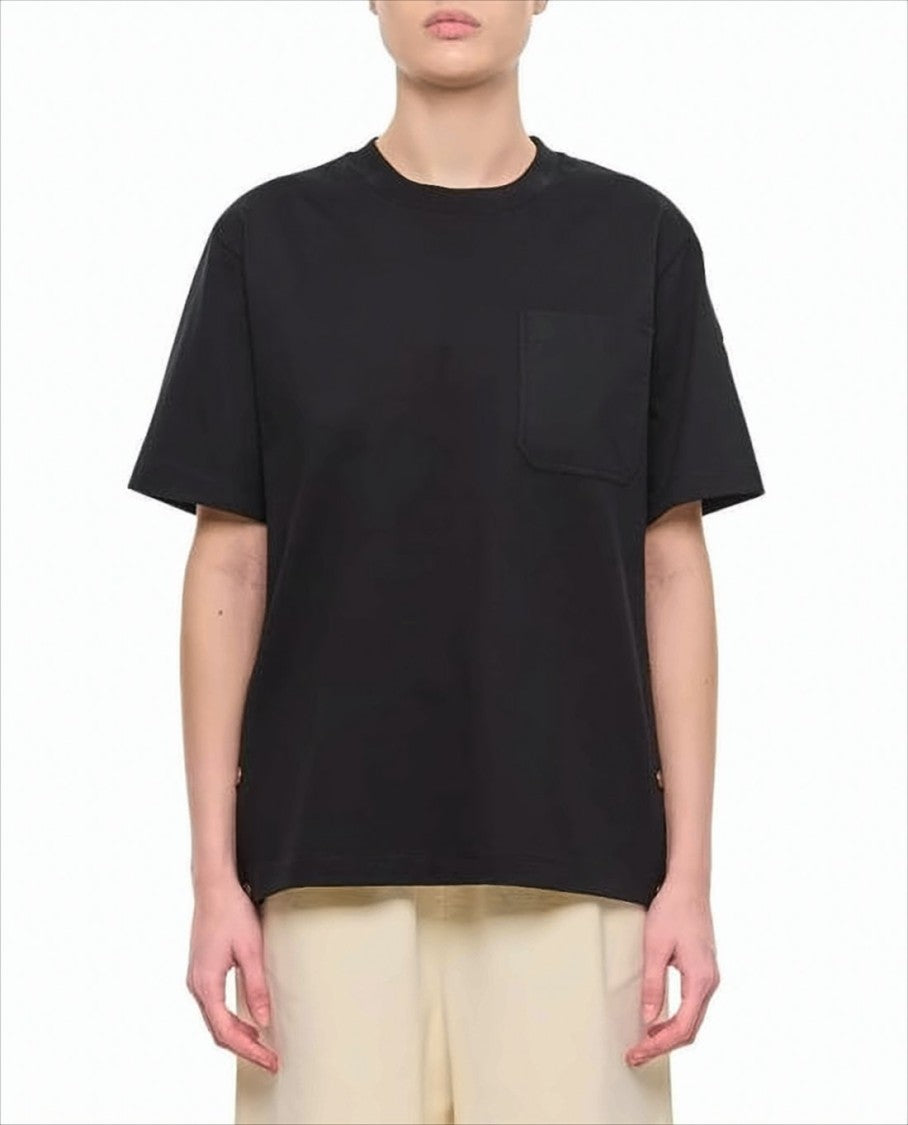 Moncler Relaxed Fit Black T-Shirt