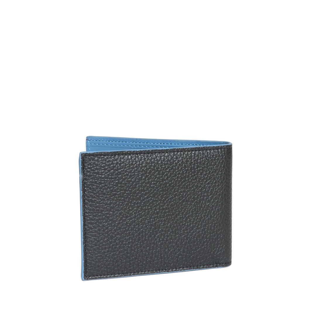 Orciani Micron Two-Tone Leather Wallet