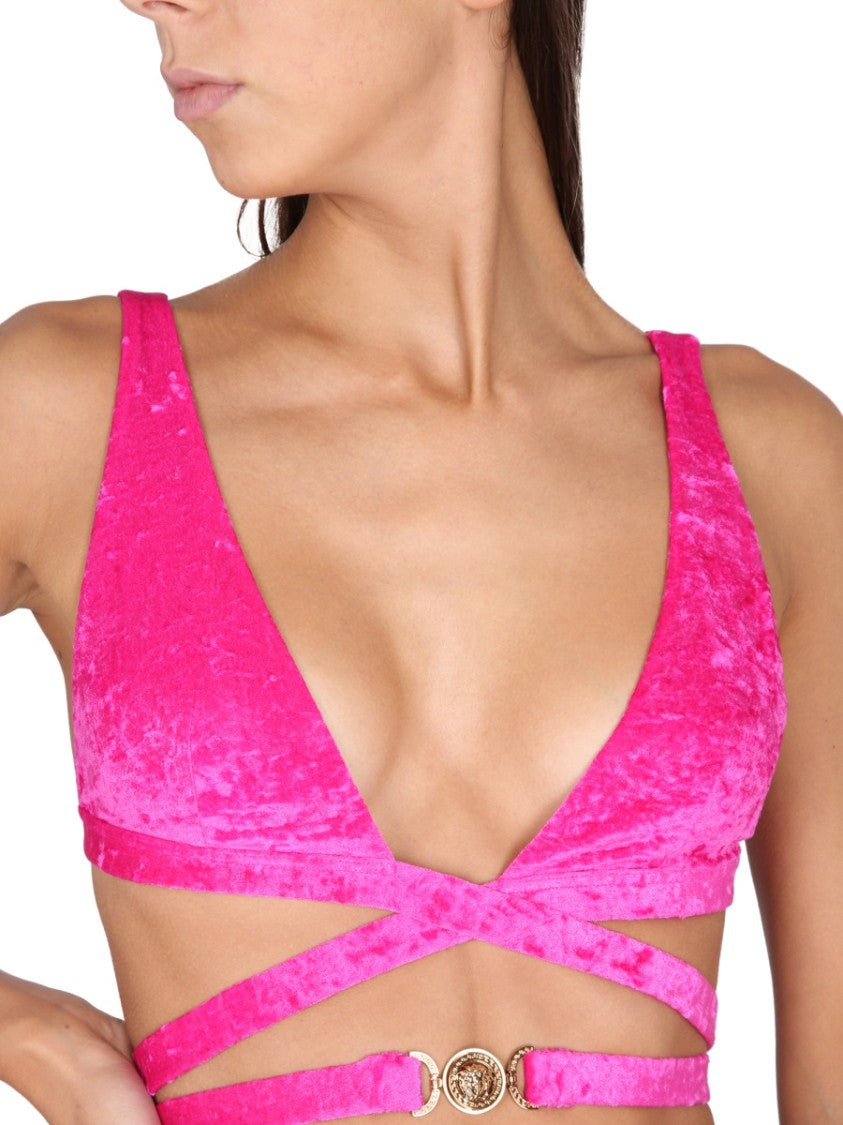 Versace Medusa Bikini Top