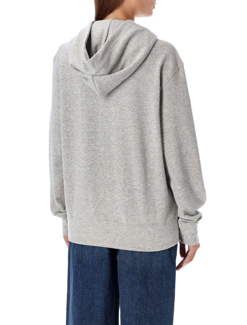 Comme Des Garçons Red Heart Patch Hoodie