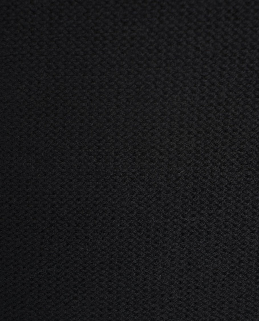 Hannes Roether Classic Wool Sweater With Ribbed Detailing