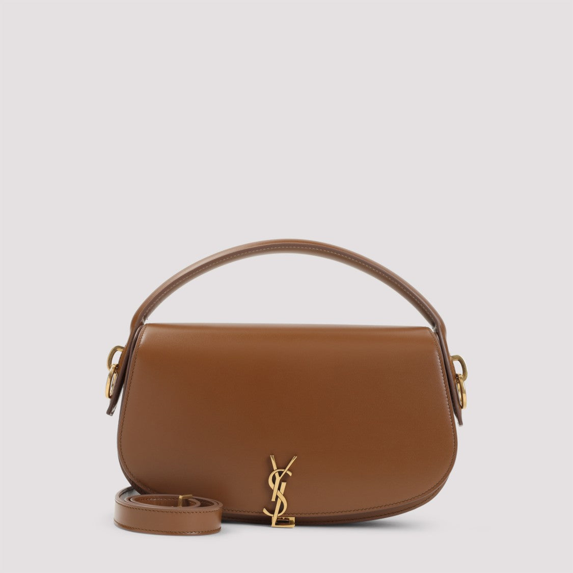 Saint Laurent Fox Leather Shoulder Bag